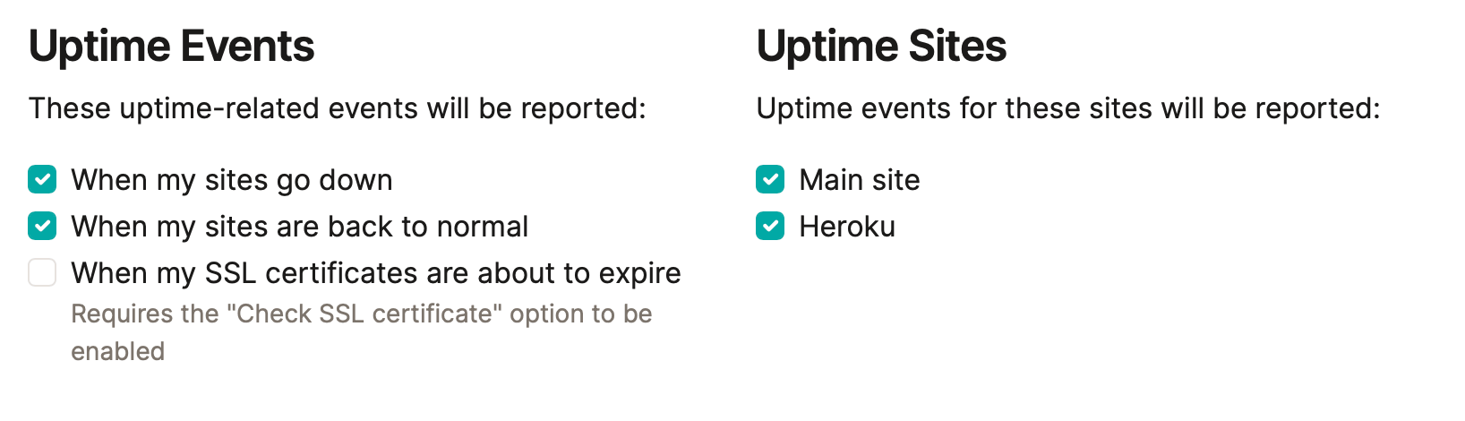 Uptime